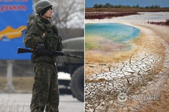 Превращают в пустыню: в Крыму оккупанты выставили охрану возле водопровода