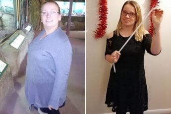 Женщина похудела на 32 кг после унизительной прогулки с сыном: фото до и после