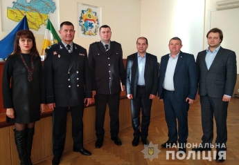 В Запорожской области представили начальника одного из отделов полиции (фото)