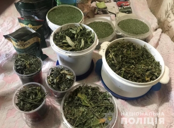 Два килограмма марихуаны нашли полицейские в Мелитополе во время обыска (фото)