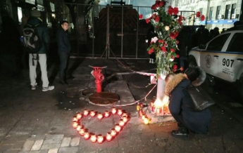 В Украине объявили траур в память о погибших при пожаре в Одессе