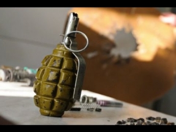 Житель Мелитополя использовал боевую гранату вместо пепельницы