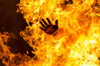В Запорожской области заживо сгорела женщина