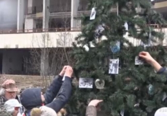 Впервые за 34 года! Появилось впечатляющее видео с новогодней елкой в "городе-призраке" Припять