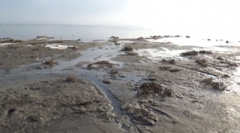 Лиман заполняется водой на глазах - впечатляющее видео