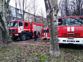 В Запорожье на пожаре погиб человек (ФОТО)