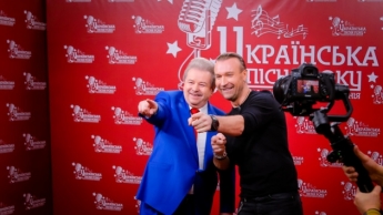 Поплавский и Винник анонсировали проведение "Української пісні року" (видео)