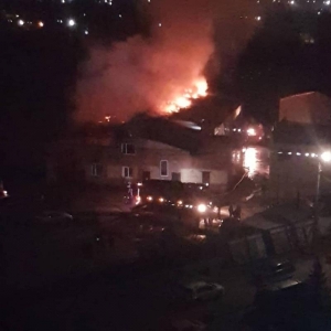 В Запорожской области произошел масштабный пожар (фото)