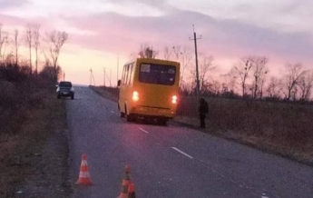 На Львовщине автобус насмерть сбил человека