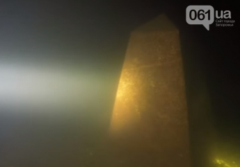 Запорожский дайвер отыскал уникальный памятник под водой (видео)