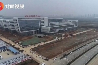 В Китае за 2 дня построили больницу для зараженных коронавирусом: фото и видео