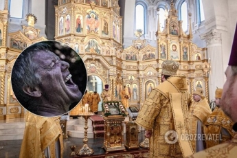 "Бес попутал": в Харькове мужчина устроил в храме жуткий погром. Видео
