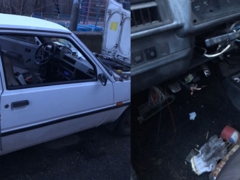 В Запорожье полицейские поймали автоугонщика «на горячем»
