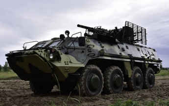 В Украине испытали на прочность БТР-4Е (фото, видео)