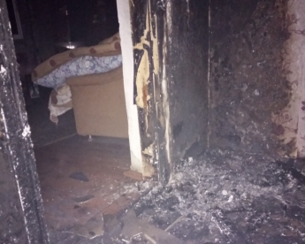 Спасатели потушили пожар в квартире