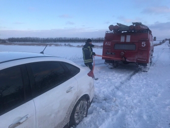 В Запорожской области закрыли трассу из-за непогоды