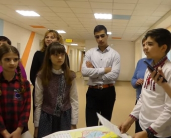 В Мелитополе школьники сняли первое реалити (видео)