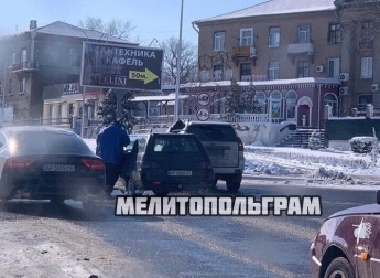 Стало известно, кто из водителей спровоцировал ДТП в центре Мелитополя (фото)