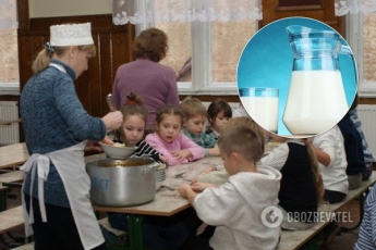 В школьных столовых появится молоко: Зеленская рассказала первые подробности