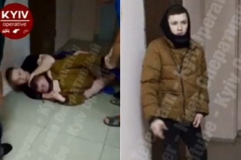 В Киеве парни придумали злую шутку со светом в доме: жители устроили самосуд (видео)