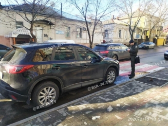 Допарковались - водителей в Мелитополе наказали за наглость (фото)