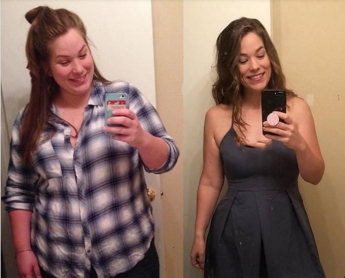 Дівчина почала худнути, щоб підтримати друга, проте так захопилася процесом, що за три роки полегшала на 59 кілограмів