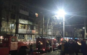 В Виннице произошел пожар в многоэтажке, есть погибший