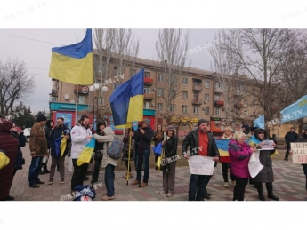 В Мелитополе почтили память героев Майдана (фото, видео)