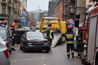 В Польше пьяный украинец протаранил 8 авто. Фото