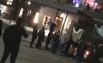 Появилось видео драки с участием полиции в Мелитополе (18+)