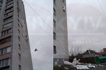 В Киеве непогода повредила многоэтажку: опубликованы фото