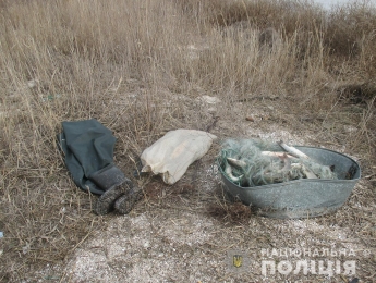 В Запорожской области задержали браконьера с пиленгасом (фото)