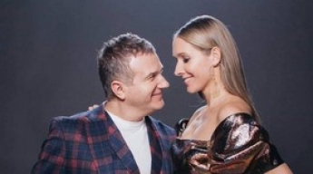 Катя Осадчая и Юрий Горбунов показали свой уютный вечер у камина
