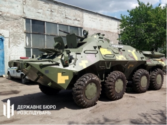 Топ-чиновники полиции в Запорожской области провернули аферу с колесами для БТР