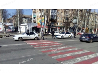 В Мелитополе на "зебре" сбили пешехода (фото)
