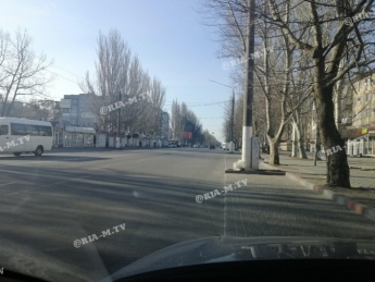 Такого еще не было – в Мелитополе городские улицы опустели (видео)