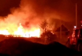 До жилых домов оставались считанные метры - в Мелитополе тушили масштабный пожар (видео)