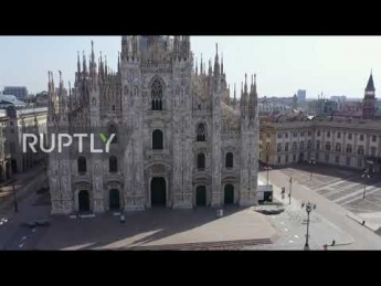 Милан "умер": появилось шокирующее видео карантина в Италии