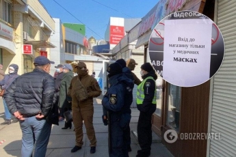 В Сумах мужчину оштрафовали на 17 тысяч за пребывание в магазине без маски