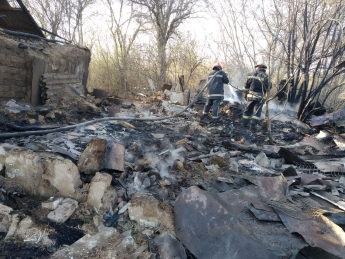 В Запорожской области произошел масштабный пожар