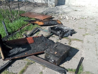 Под Запорожьем в отделении "Укрпочты" случился пожар (фото)