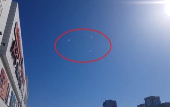 В Томске заметили НЛО в небе