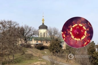 В сети указали на горькую иронию с коронавирусом в монастыре Киева