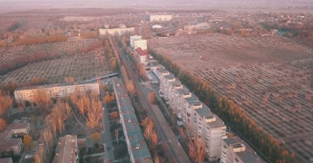 Опустевший на карантине Мелитополь показали на видео