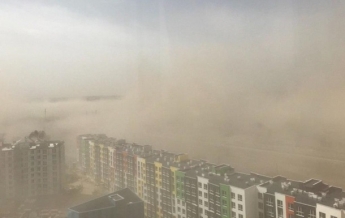 Экологи объяснили пылевую бурю в Киеве