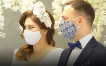 Отметили первую онлайн-свадьбу в Украине (видео)