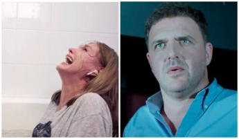 "Больная на голову": появилось видео рожающей в ванной Асмус, экс-супруг Собчак не сдержался