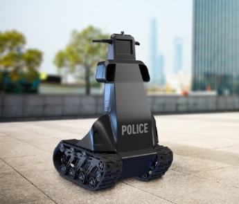 В Запорожье конструкторы создали робота-полицейского
