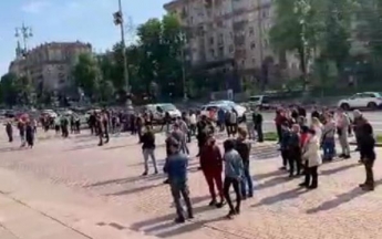 В Киеве предприниматели вышли на митинг (видео)