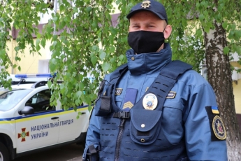 Иностранец с противотанковым гранатометом задержан возле посольства Испании в Киеве, - Нацгвардия. Фото